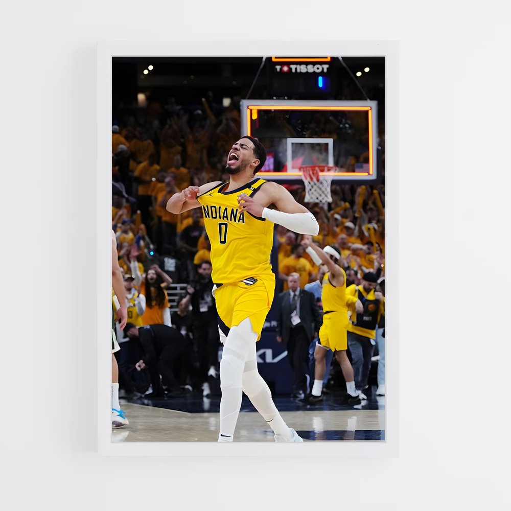 Poster Victoire des Pacers – affiche Basketball (vue 3)